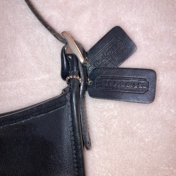 Vintage leather coach bag - Picture 4 of 13